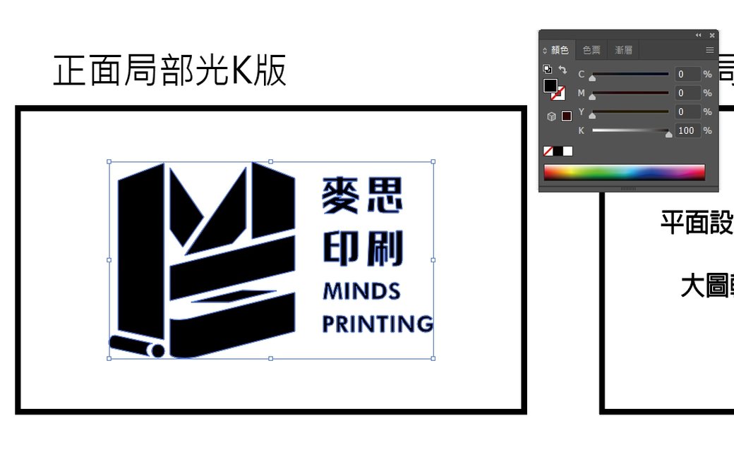 局部上光 麥思印刷整合minds 紙の專家 設計の溝通者 一站式